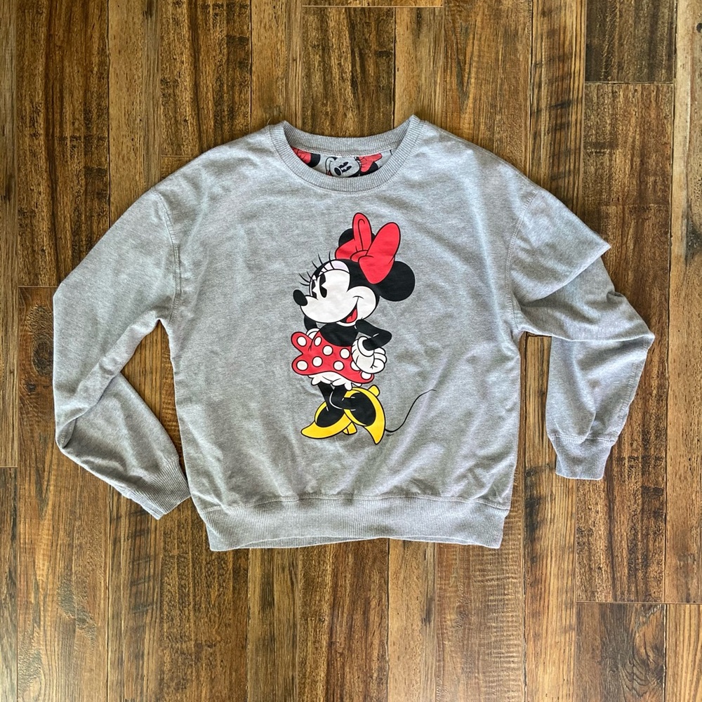 Reversible Minnie Mouse sweatshirt